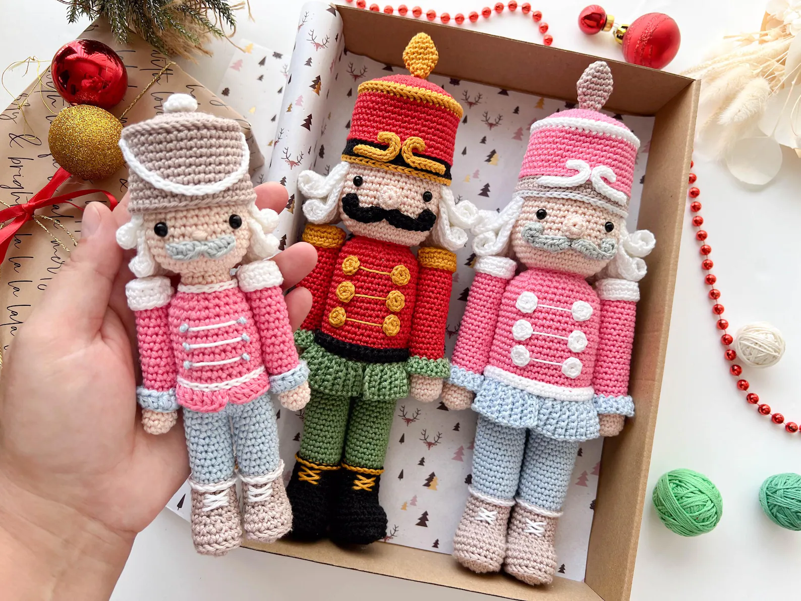 Crochet Christmas Nutcracker Pattern (PDF Download) - Image 4