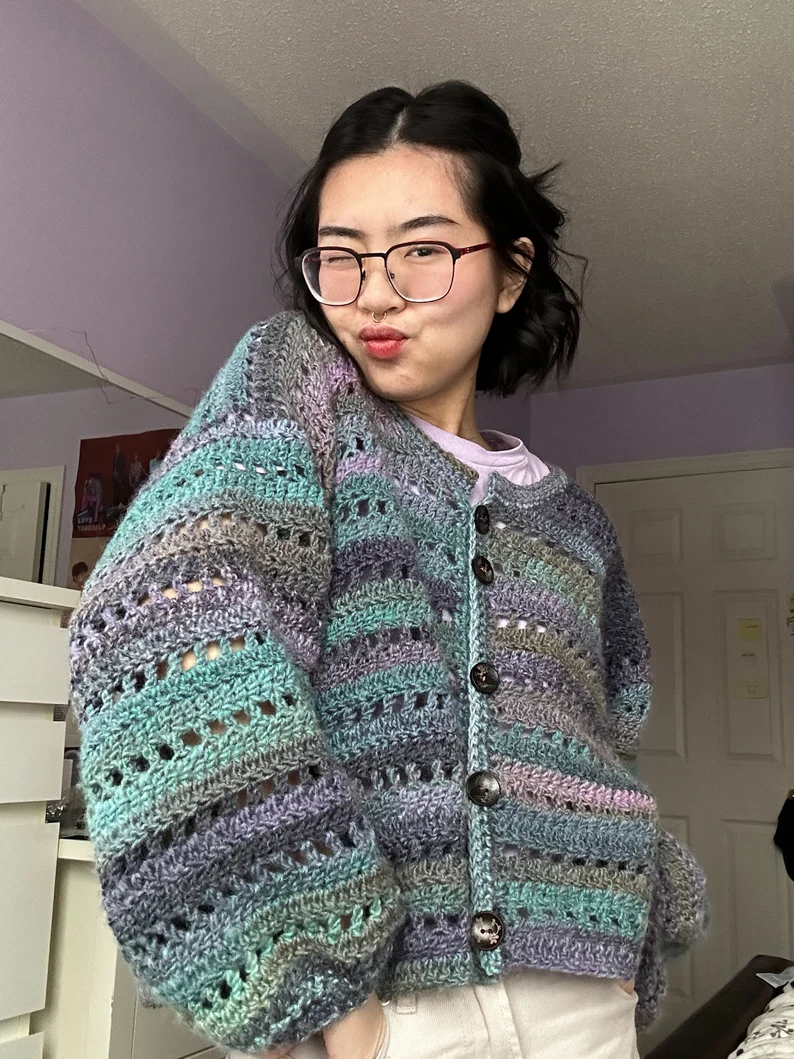 Eternal Seasons Cardigan Crochet Pattern PDF - Image 3