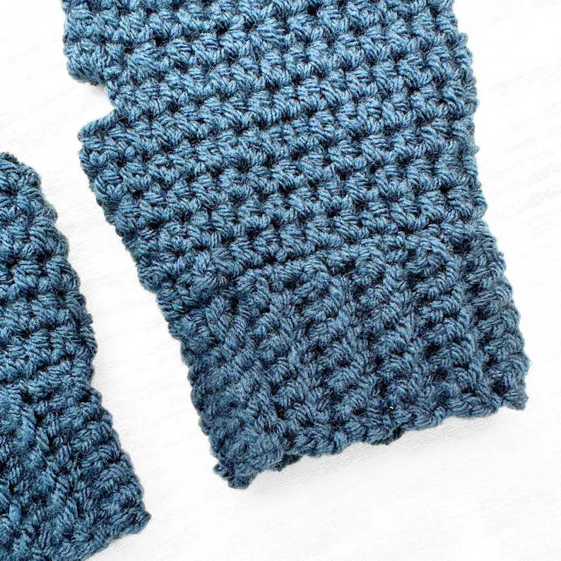 Easy Fingerless Gloves Crochet Pattern PDF - Image 4
