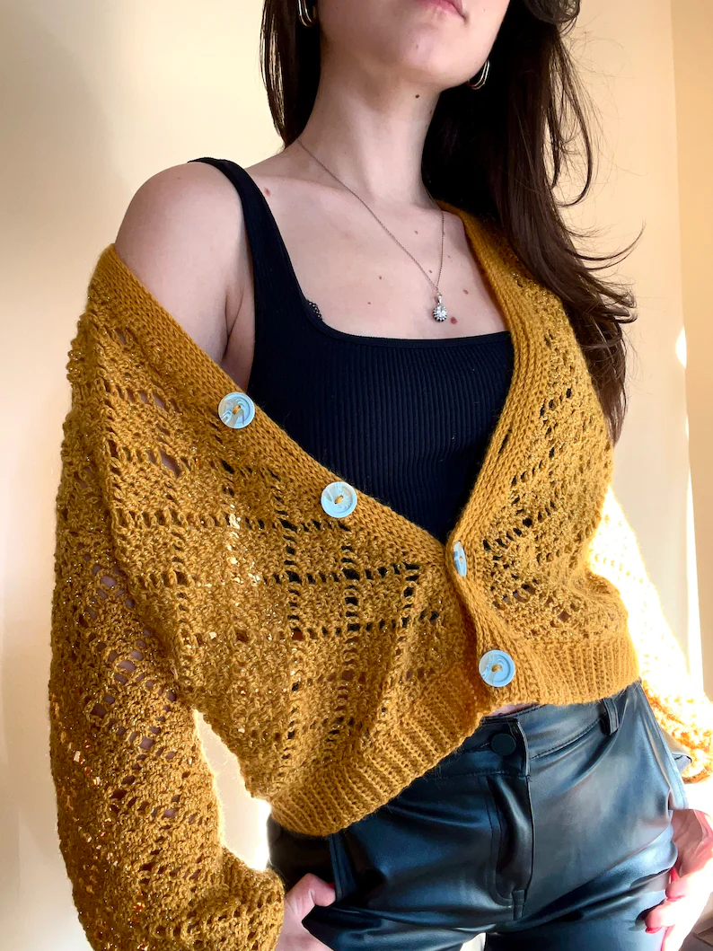 Gemma Cardigan Crochet Pattern PDF - Image 9