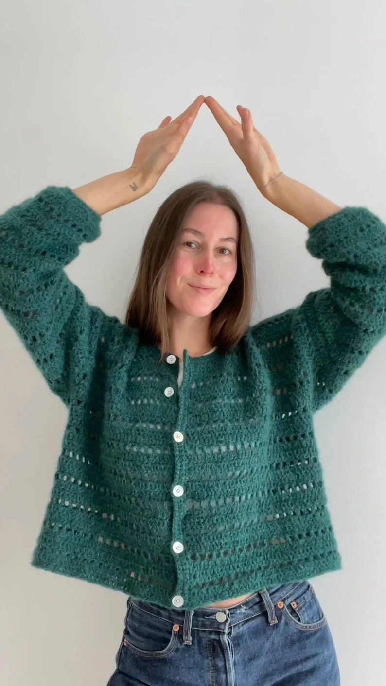 Eternal Seasons Cardigan Crochet Pattern PDF - Image 5