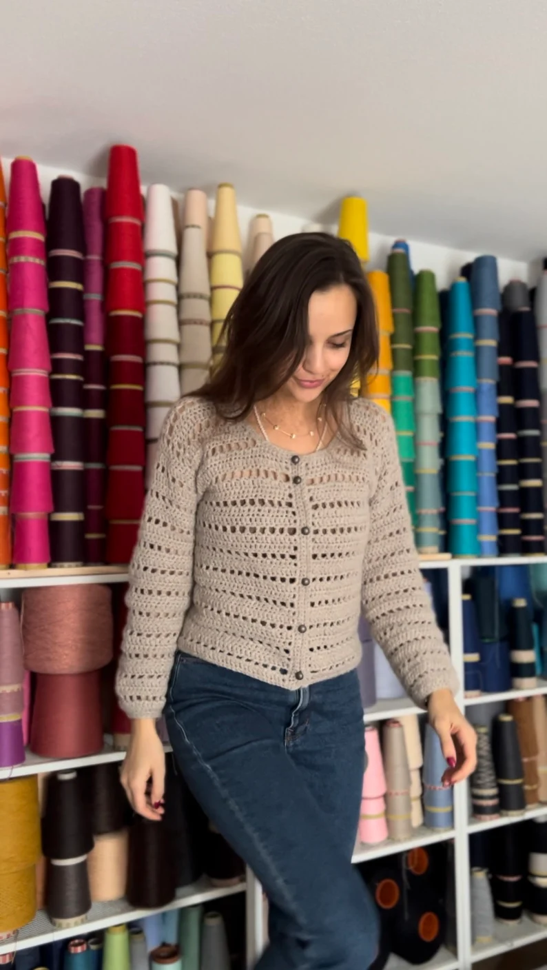 Eternal Seasons Cardigan Crochet Pattern PDF - Image 6