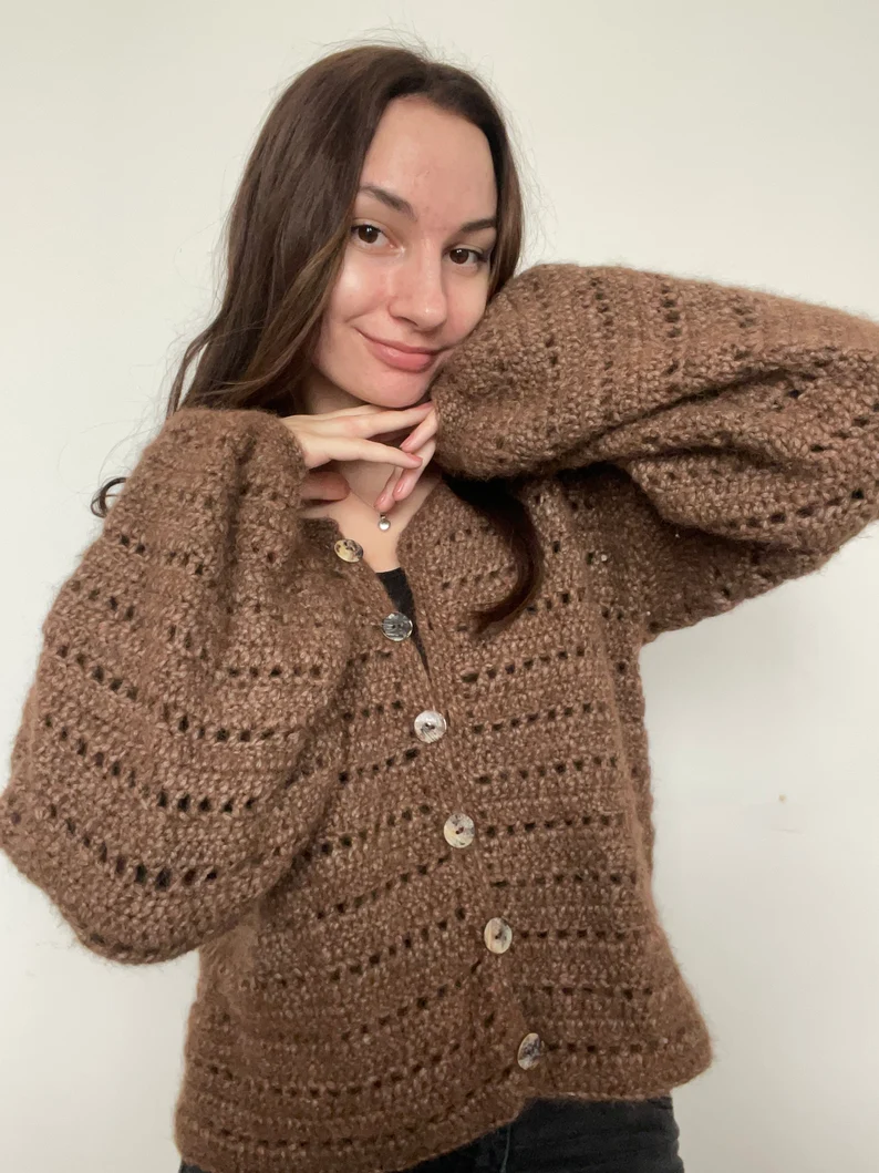 Eternal Seasons Cardigan Crochet Pattern PDF - Image 7