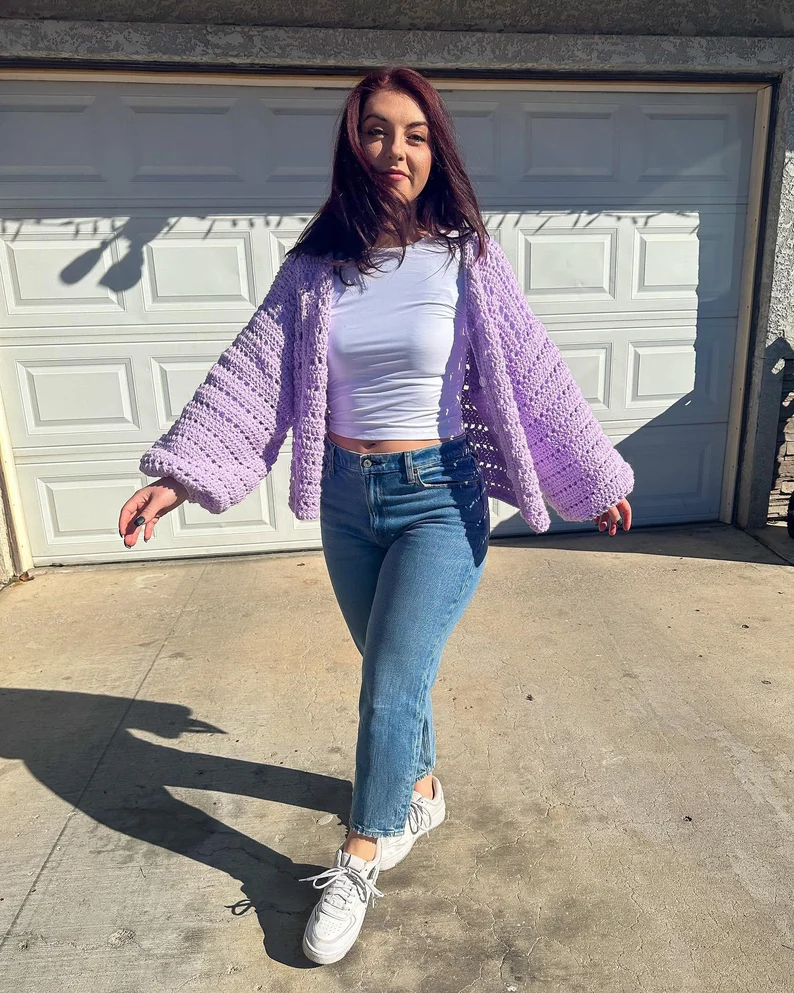 Eternal Seasons Cardigan Crochet Pattern PDF - Image 4