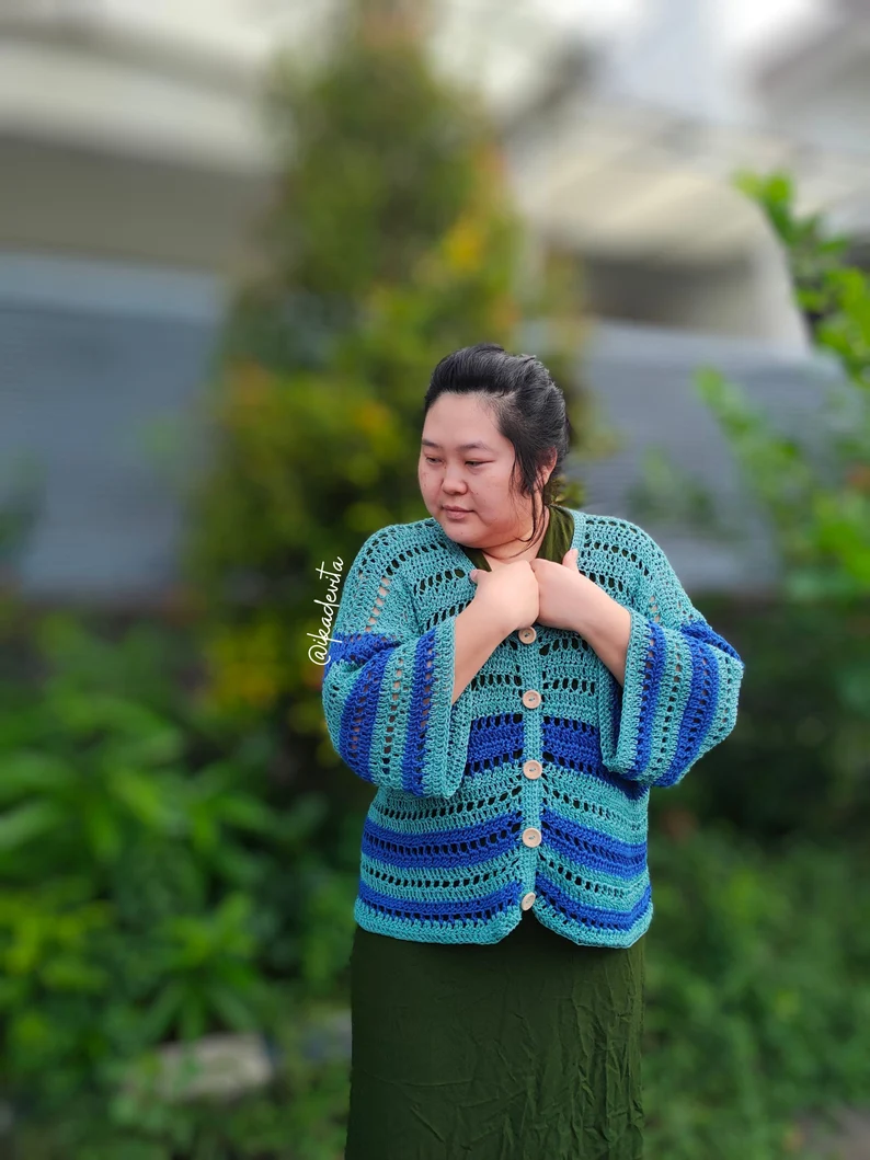 Eternal Seasons Cardigan Crochet Pattern PDF - Image 8